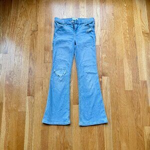 Abercrombie Kids Girls High Rise Flare Jeans 9/10R